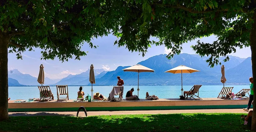Les quais de Vevey