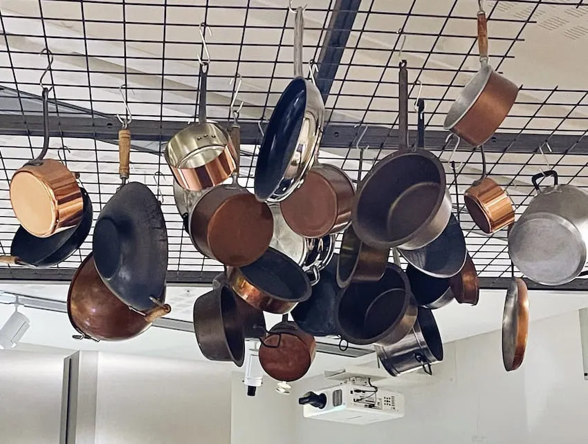 intérieur de l'Alimentarium