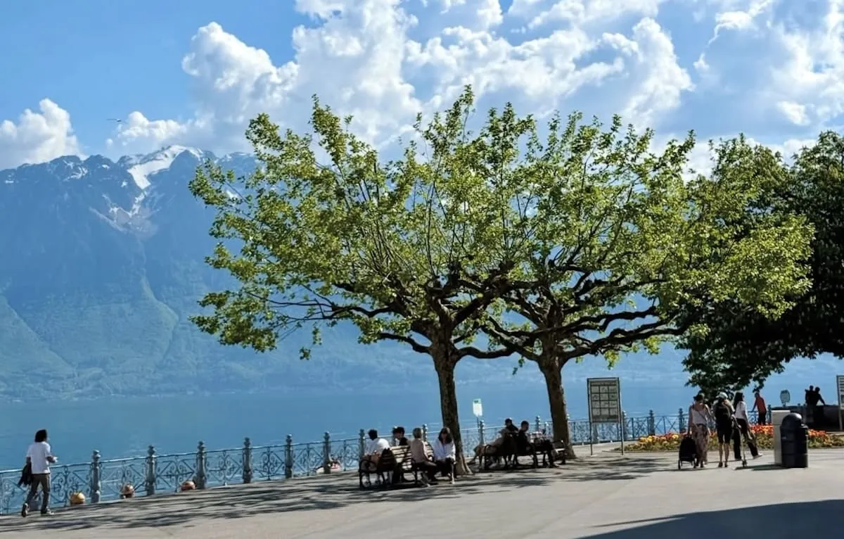 Un jour de fin d'année à Vevey